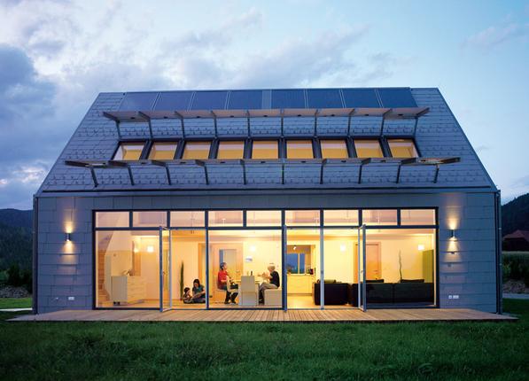 Modern energiahatékony családi ház