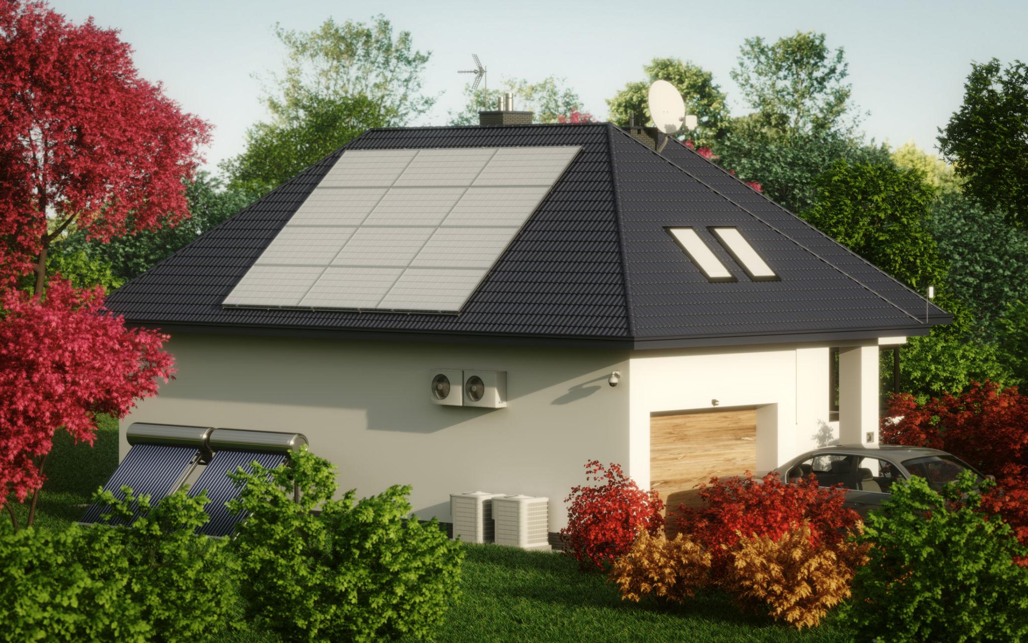 Modern energiahatékony családi ház